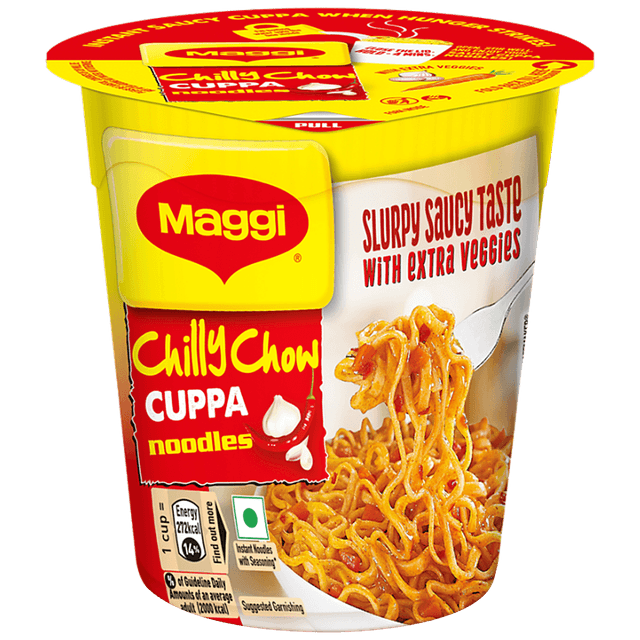 MAGGI CHILLY CHOW CUPPA NODDLES CUP