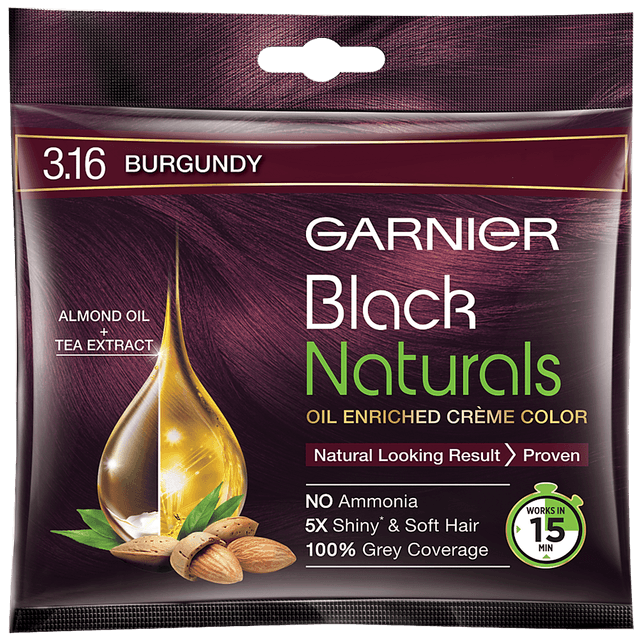GARNIER BLACK NATURALS