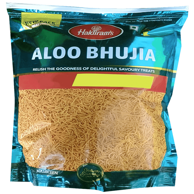 Haldiram's Aloo Bhujia Namkeen, 1 Kg Pouch