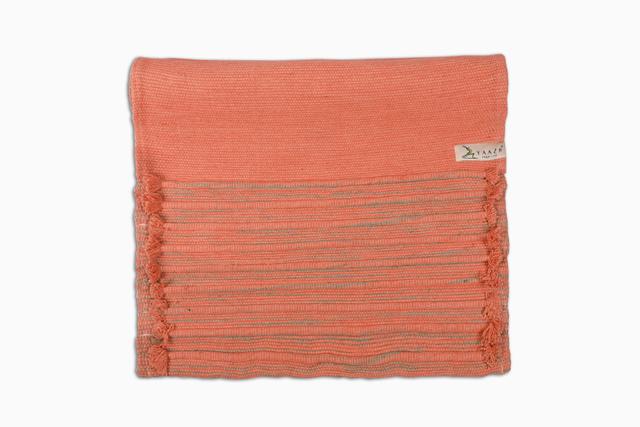 Ayurastha - Herbal Dyed Organic Cotton Pink Yoga Mat