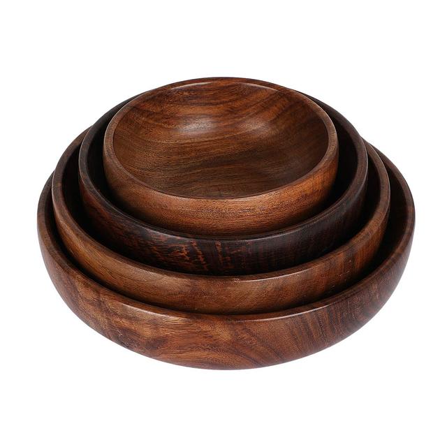 Rose Wood Classic Elegant Bowl Multipurpose For Serving Home  Kitchen Handcrafted